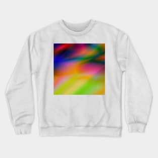 red blue green texture art Crewneck Sweatshirt